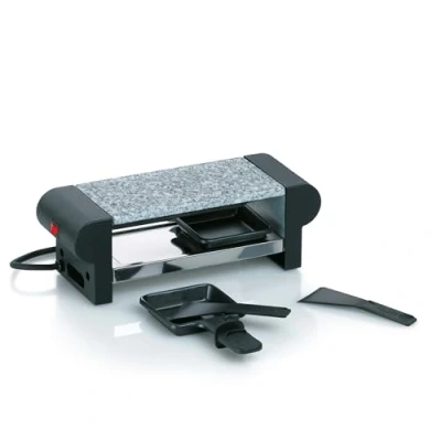 Obrázek kela 66493 raclette se žulovou deskou, pro 2 osoby, 350 W, 230 V, závlačky, černá, balení 1 ks