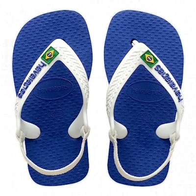 Obrázek Havaianas Baby Brasil Logo II dětské unisex žabky