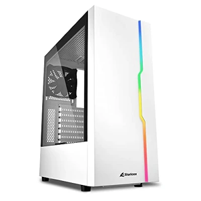 Obrázek Sharkoon RGB Slider bílý, PC kryt 4044951032006