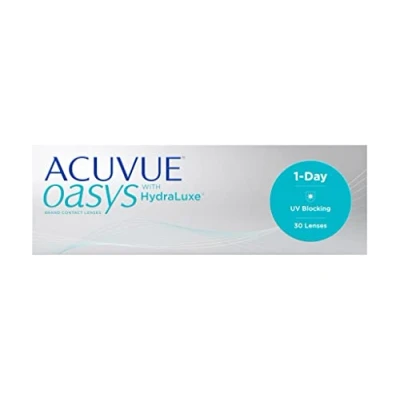Obrázek ACUVUE denní čočky OASYS 1 Day pomáhají snižovat pocit unavených a suchých očí kontaktní s 8 dpt BC 8.5 UV ochrana &amp; komfortní při nošení 30 čoček