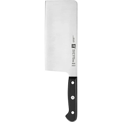 Obrázek ZWILLING Gourmet čínský kuchařský nůž, 18 cm, speciální nerezová ocel, ergonomická plastová rukojeť, černá Made in Germany