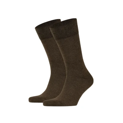 Obrázek Falke Happy 2PACK Everyday Casual Ponožky, Muži, Velikost: 39 42, Braun