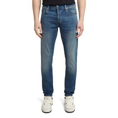 Obrázek G STAR RAW pánské 3301 Slim Jeans, Modrá (Vintage Medium Aged 51001 8968 2965)
