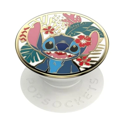 Obrázek PopSockets PopGrip Ausziehbarer Sockel und Griff mit einem Austauschbarem Top für Smartphones Tablets Enamel Stitch