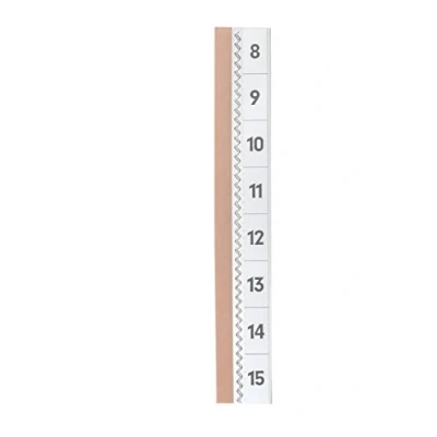 Obrázek Durable 840219 sami lepidlo hnis Tabfix, 200 mm široký, 10 mm, 2 buňky, transparentní, 5 proužky