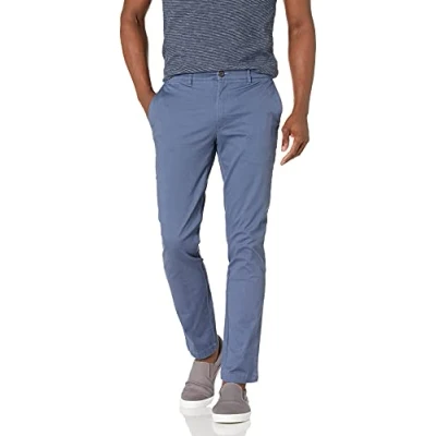 Obrázek Amazon Essentials Herren Chinohose, Komfortabler, Gewaschener Stretch, Skinny Passform (Früher Goodthreads), Jeans, 30W / 28L