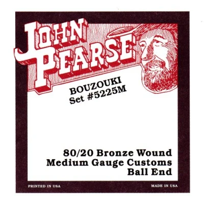Obrázek John Pearse Strings 5225 sada strun pro irské bouzouki