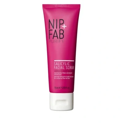 Obrázek Nip + Fab Salicylic Acid Fix Gesichtspeeling mit Salicylsäure Vitamin E Vulkangestein Reinigungspeeling Porenreinigung Talgkontrolle 75 ml