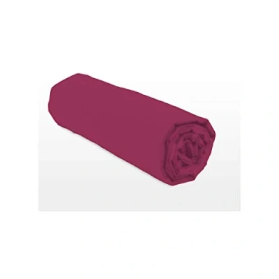 Obrázek Home Linge Passion Spannbettlaken, 140 x 190 cm, Spannhöhe 25 57 Fäden/cm², Baumwolle, Fuschia Baikal