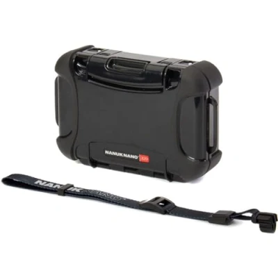 Obrázek Nanuk 320 Nano Serie Wasserdichtes Medium Hartschalenkoffer für Handys, Kameras und Elektronik Schwarz