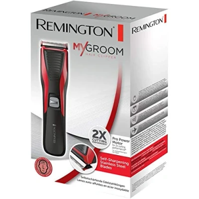 Obrázek Remington zastřihovač vlasů HC5100 (elektrický vlasů, samoostřící čepele z ušlechtilé oceli, 12 nastavení délky) elektrický pánský MyGroom