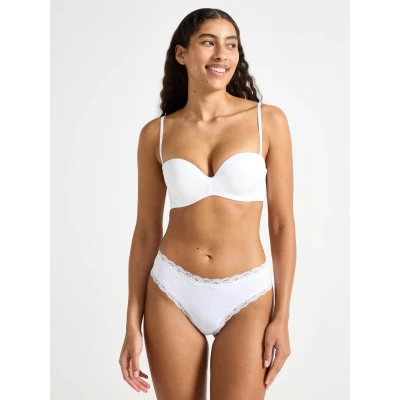 Obrázek Lindex Strapless Reese Víceúčelová podprsenka / bez ramínek, Ženy, Velikost: 85E, White