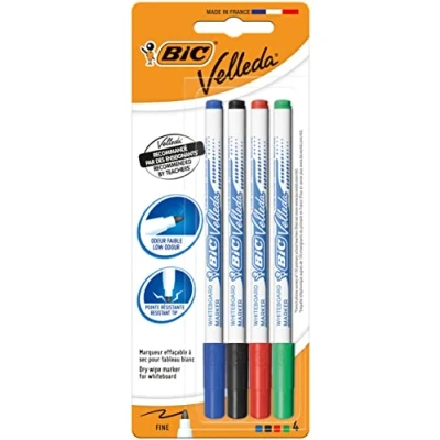 Obrázek BIC 4 fixy Velléda účely, tříděné