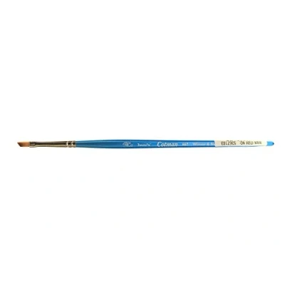 Obrázek Winsor &amp; Newton 5367103 Cotman štětec na akvarelové syntetické vlasy série 667 zkosený štětec, krátká rukojeť s vynikající pružností, barevnou nosností a přesností bodů 3 mm 1/8&quot;