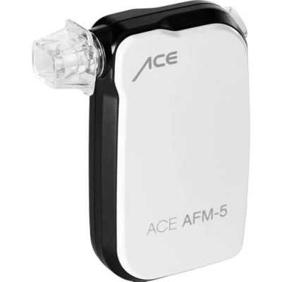 Obrázek ACE 107221 Smartphone Test alkoholu afm 5, Bluetooth pro Android + iOS, 68 mm, bílý / černý