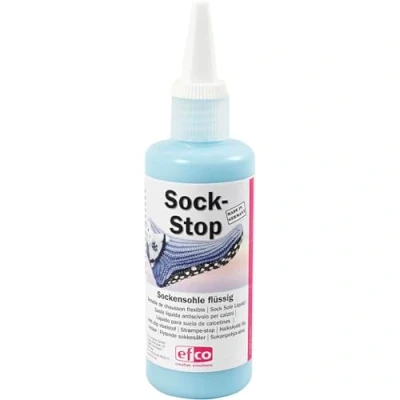 Obrázek Protiskluzové médium na ponožky efco sock stop, 100 ml, Světlemodrá
