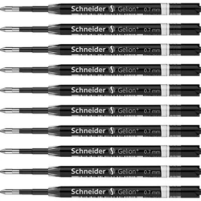 Obrázek Schneider Gelion Plus gelová náplň (velkoobjemová G2 Format) 10 ks balení černé