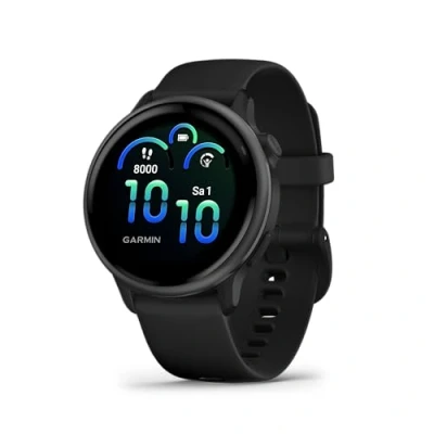 Obrázek Garmin vívoactive 6 (42mm) Fitness Smartwatch, 1,2&quot; AMOLED Touchdisplay, bis zu 11 Tage Akkulaufzeit, 80+ Sport Apps, Trainingsoptionen, Gesundheitsfunktionen, Smart Notifications, Pay