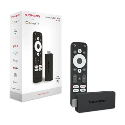 Obrázek Thomson Streaming Stick 140, 4K UHD, Google TV, Voice Control, WiFi, Googlecast Built in