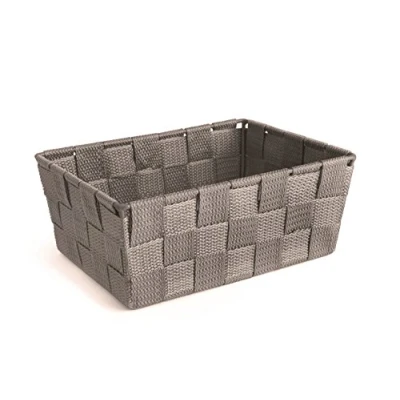 Obrázek Excelsa Cross Korb 21x16x8,5cm in grau, Polypropylen, 21 x 16 8.5 cm