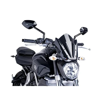Obrázek Puig 7015N čelní sklo obložení kokpitu pro Yamaha MT 07 2014, černé, střední