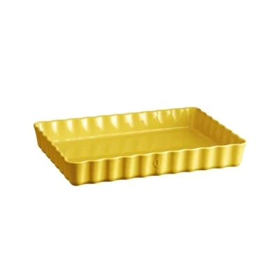 Obrázek Emile Henry EH906038 Kuchenform, rechteckig, Provence, Gelb, 33,5 x 24 5 cm