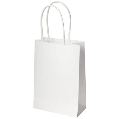 Obrázek Docrafts Bare Basics Kleine Geschenk Taschen, 5 Stück, weiß