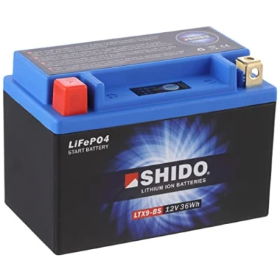 Obrázek SHIDO LTX9 BS LION S akumulátor lithium, iontově modrá (cena vč. zálohy EUR 7,50)