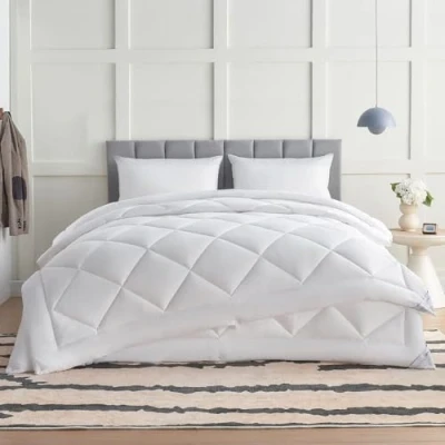 Obrázek WAVVE Přikrývka 240 x 220 4 roční období 2dílná Letní deka cm 150 gsm + celoroční 300 = zimní 450 gsm, prošívaná prodyšná pro čtyřroční