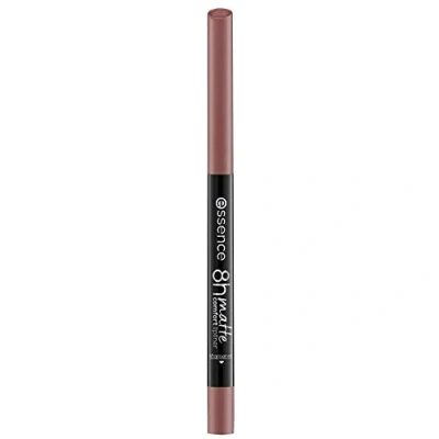 Obrázek essence 8h matte comfort konturovací tužka na rty, č. 02 Silky Hazelnut, nude, okamžitý výsledek, dlouhotrvající, matný, veganský, voděodolný, bez mikroplastů (0,3 g)