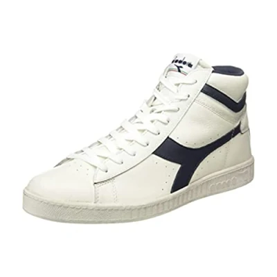 Obrázek Diadora Unisex Game L High Waxed vysoké tenisky, bílá Fogliame