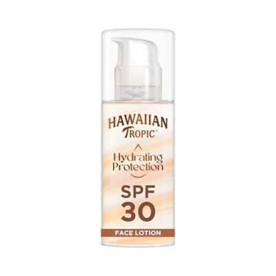 Obrázek Hawaiian Tropic Silk Hydration Sun Lotion Air Soft Face opalovací krém LSF 30, 50 ml, 1 ks