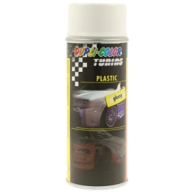 Obrázek DUPLI COLOR 378096 plast bílý lesklý 400 ml