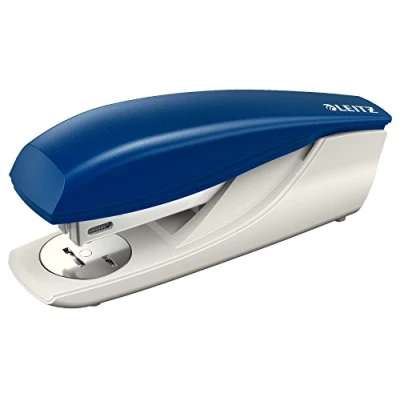 Obrázek Leitz NeXXt kancelářská sešívačka, na 30 listů, ergonomický design s ukazatelem plnění, vč. sponek, modrá, 55000035