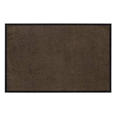 Obrázek andiamo rohožka Verdi pro vchod do domu ideální jako uvnitř nebo v zastřešeném venkovním prostoru domovní dveře 60 x 90 cm hnědá