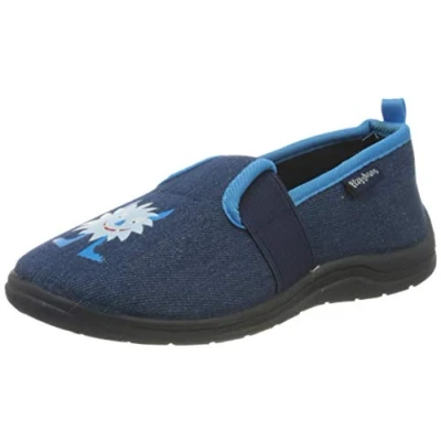 Obrázek Playshoes Unisex dětské domácí boty, Monster