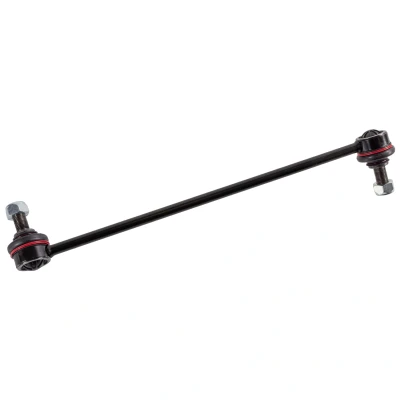 Obrázek spojovací tyč febi bilstein 28575 s pojistnými matici (vpředu vlevo) / 28576 (přední vpravo) tyč, černá