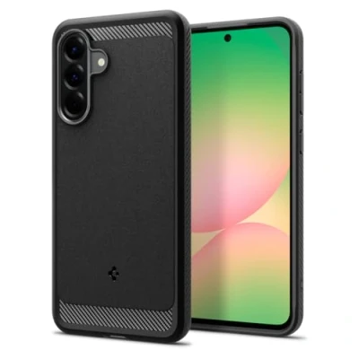 Obrázek Spigen Rugged Armor pouzdro pro Samsung Galaxy A56 5G Matte Black