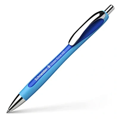 Obrázek Schneider 73253 Slider Rave XB kuličkové pero (tloušťka linky: XB, tuha na dokumenty, Made in Germany) blistr po 1, barva psaní: modrá