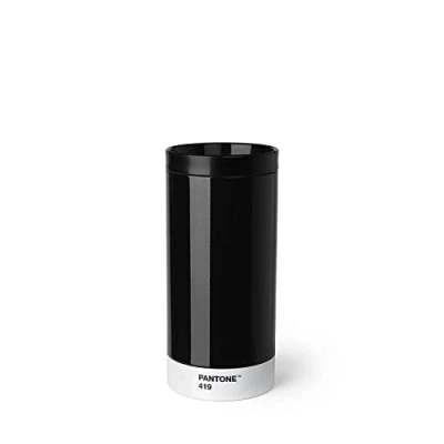 Obrázek Pantone Cestovní hrnek, ušlechtilá ocel, ABS, Black 419, 1 kus (balení ks)