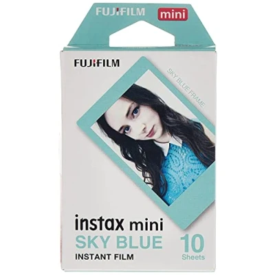 Obrázek Instantní film Fujifilm Instax Mini, modrý, jednotlivé balení