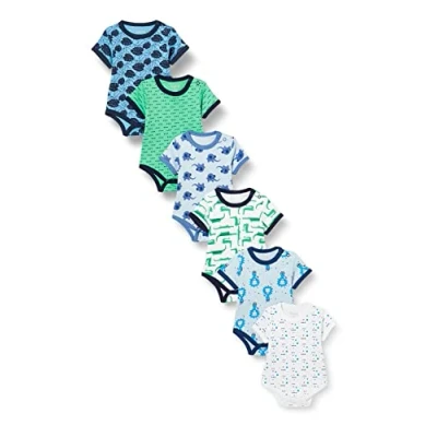 Obrázek Care Baby Body krátký rukáv (balení 6 ks), Balení ks Light Sky Blue (770)