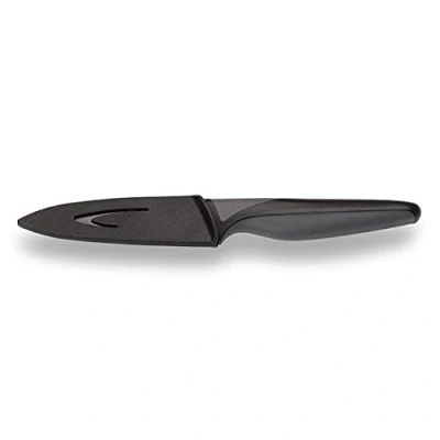 Obrázek ECHTWERK EW SS 0150 „BlackSteel“ Ocelový loupací nůž, kuchyňský čepel cca 9 cm, černá