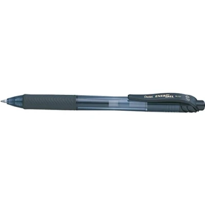 Obrázek Pentel EnerGel X BL107 AX gelové inkoustové pero, černé, tloušťka linky 0,7 mm, tisková mechanika, doplňovací