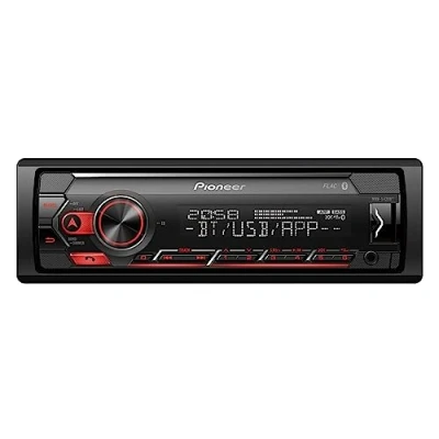Obrázek Pioneer MVH S420BT, 1DIN autorádio s RDS, poloviční vestavná hloubka, německé vedení menu, Bluetooth, USB, vstup AUX, přímé ovládání iPod/iPhone, handsfree, Smart Sync