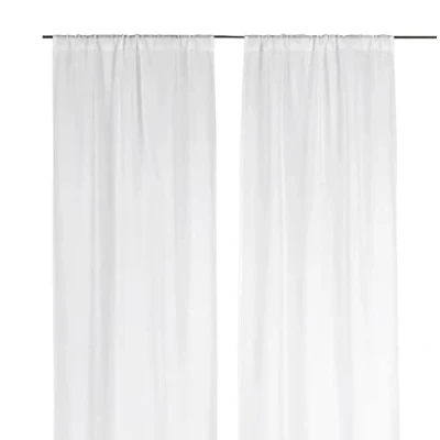 Obrázek Linder Gardine, Polyester, einfarbig, Weiß, Elfenbein, 45x180x40 cm