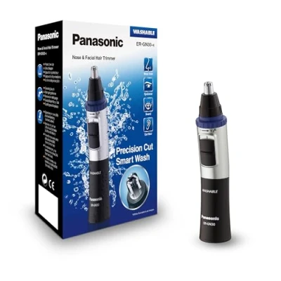 Obrázek Panasonic ER GN 30K Zastřihávač ušních/nosních chloupků, provoz na baterii