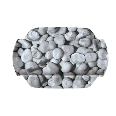 Obrázek Kleine Wolke 4387189008 polštář pod šíji Stepstone, 32 x 22 cm, šedá vícebarevné polstrování na cm