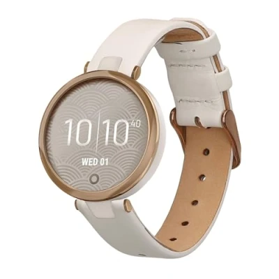 Obrázek kwmobile Náramek kompatibilní s Garmin Lily Sport pravá kůže, fitness tracker, sportovní řemínek