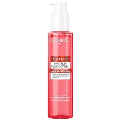 Obrázek L&#039;Oréal Paris Čisticí gel pro ženy obnovující obraz pokožky: čištění vyhlazenou a okamžitě obnovenou pleť s 3,5 procenty kyseliny glykolové, Revitalift, 1 x 150 ml
